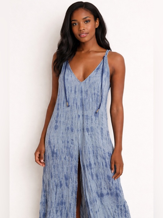 Staring at Stars Pants - Staring At Stars Urban Outfitters  Blue Tie -Dye Jumpsuit Sz(M)